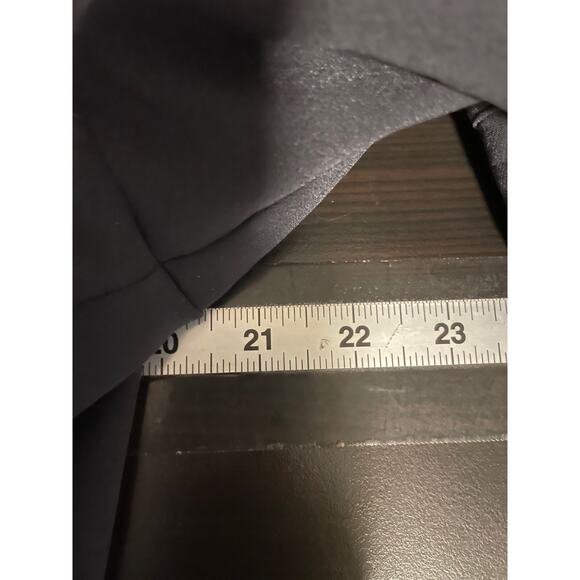 Estelle and Finn Womens Tunic Size XL Black Crepe Stretch Long Sleeve Modern - Picture 5 of 7